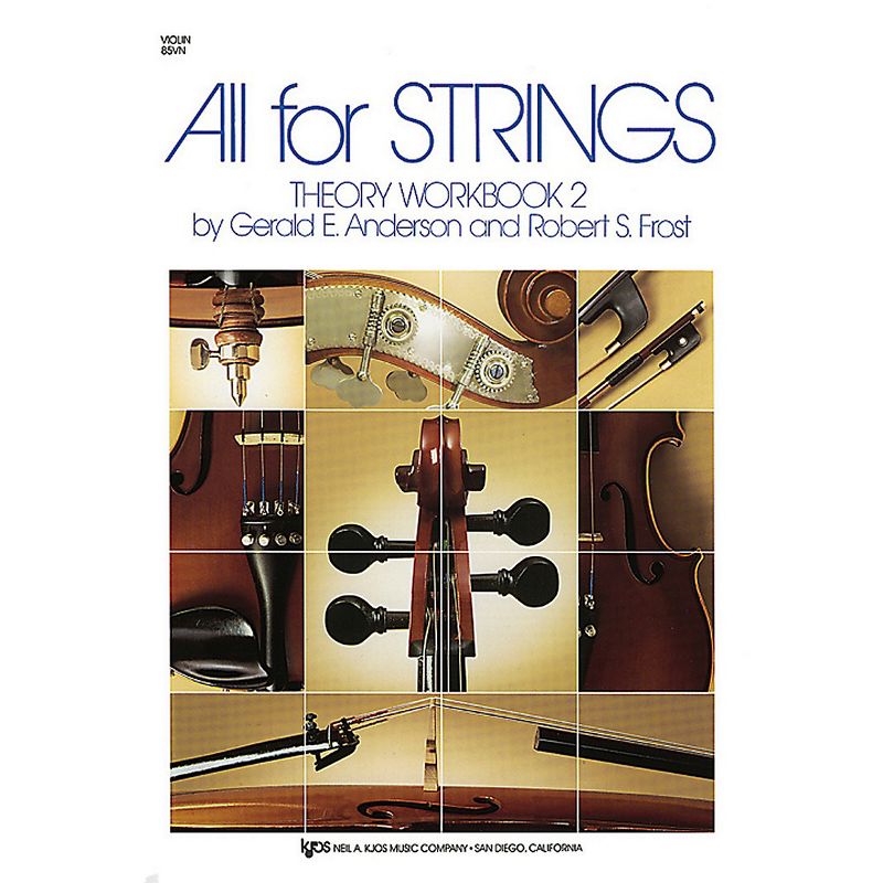 KJOS All For Strings Theory Workbook 2 Violin