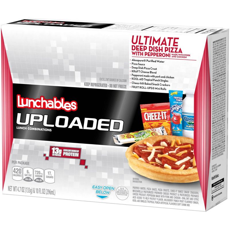 Oscar Mayer Lunchables Uploaded Deep Dish Pepperoni Pizza - 11.4oz