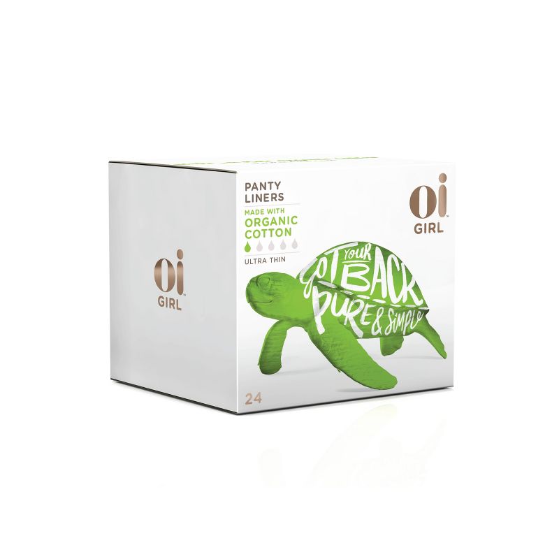 Organic Initiative Oi Girl Combo Day & Night Pads Panty Liners and Tampons - 4pk