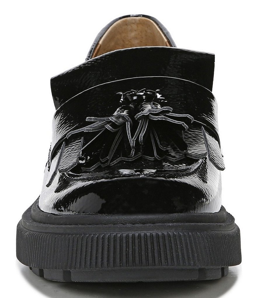 Franco Sarto Jack Kiltie Fringe Tassel Patent Loafers