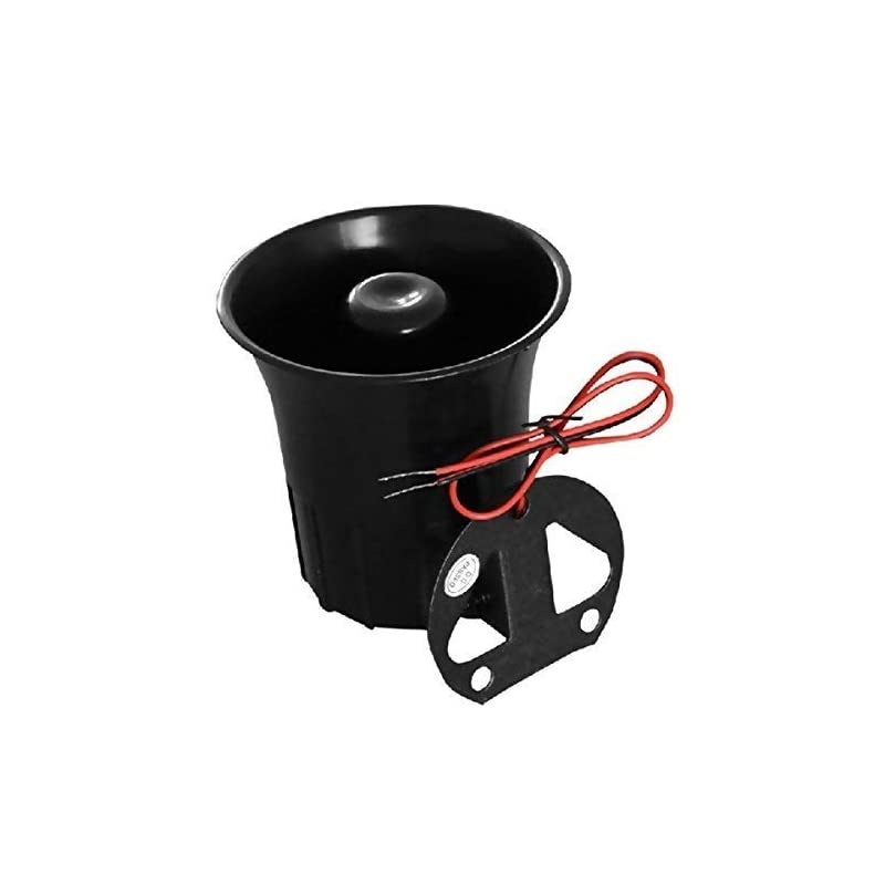 Wired Alarm Siren Horn 1tone 15W DC 12V Outdoor with Bracket for Home Security Protection System