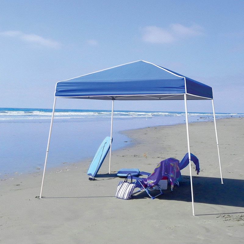 Z-Shade 10' x 10' Horizon Shade Canopy Tent w/ Screen, Stake Kit & Weight Bags