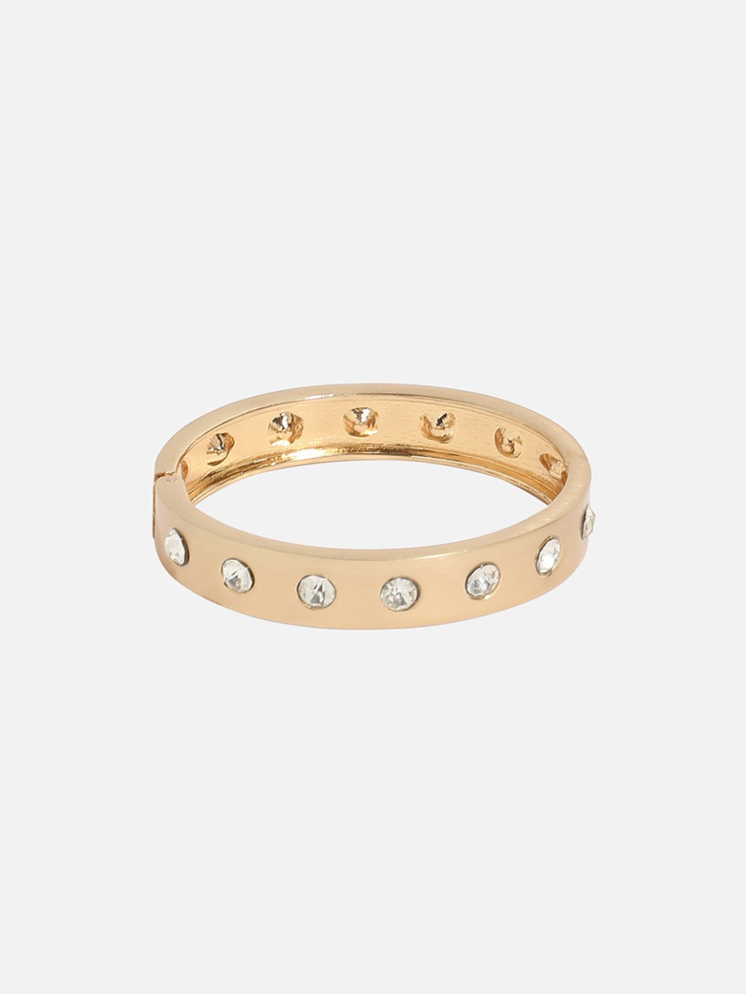 Sohi Crystal Band Golden Bracelet for Women & Girls