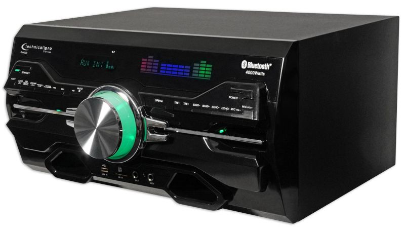 Technical Pro 4000w Home Theater DVD Receiver w/Bluetooth/USB+(5) 6.5" Speakers