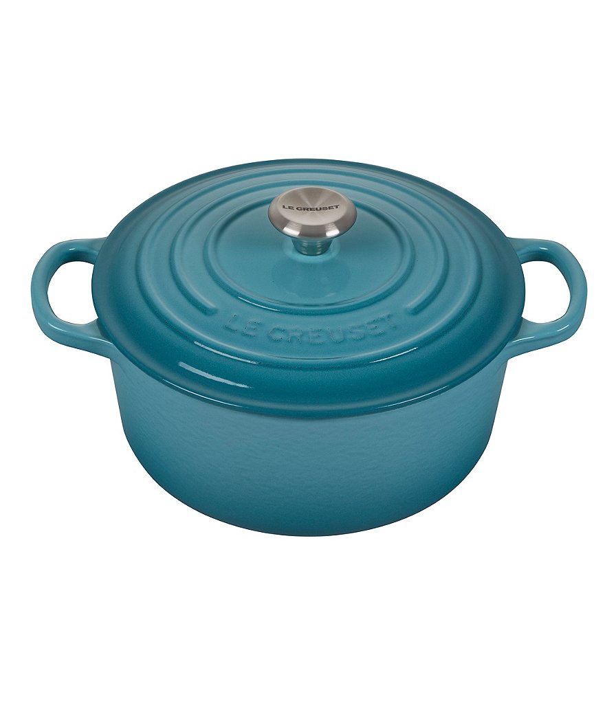 Le Creuset 7.25-qt Round Enameled Cast Iron Dutch Oven with Stainless Steel Knobs