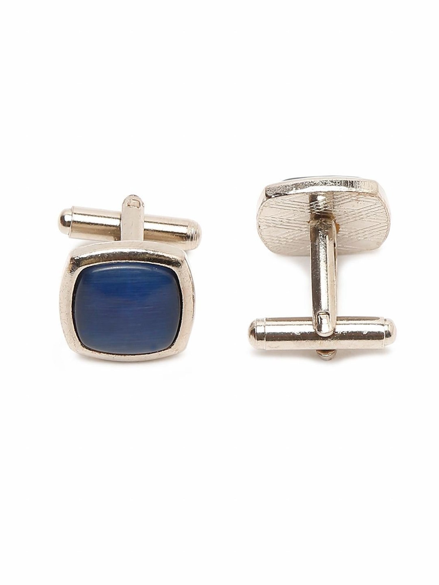 Louis Stitch Blue Striped Necktie Gift Set - Set of 5