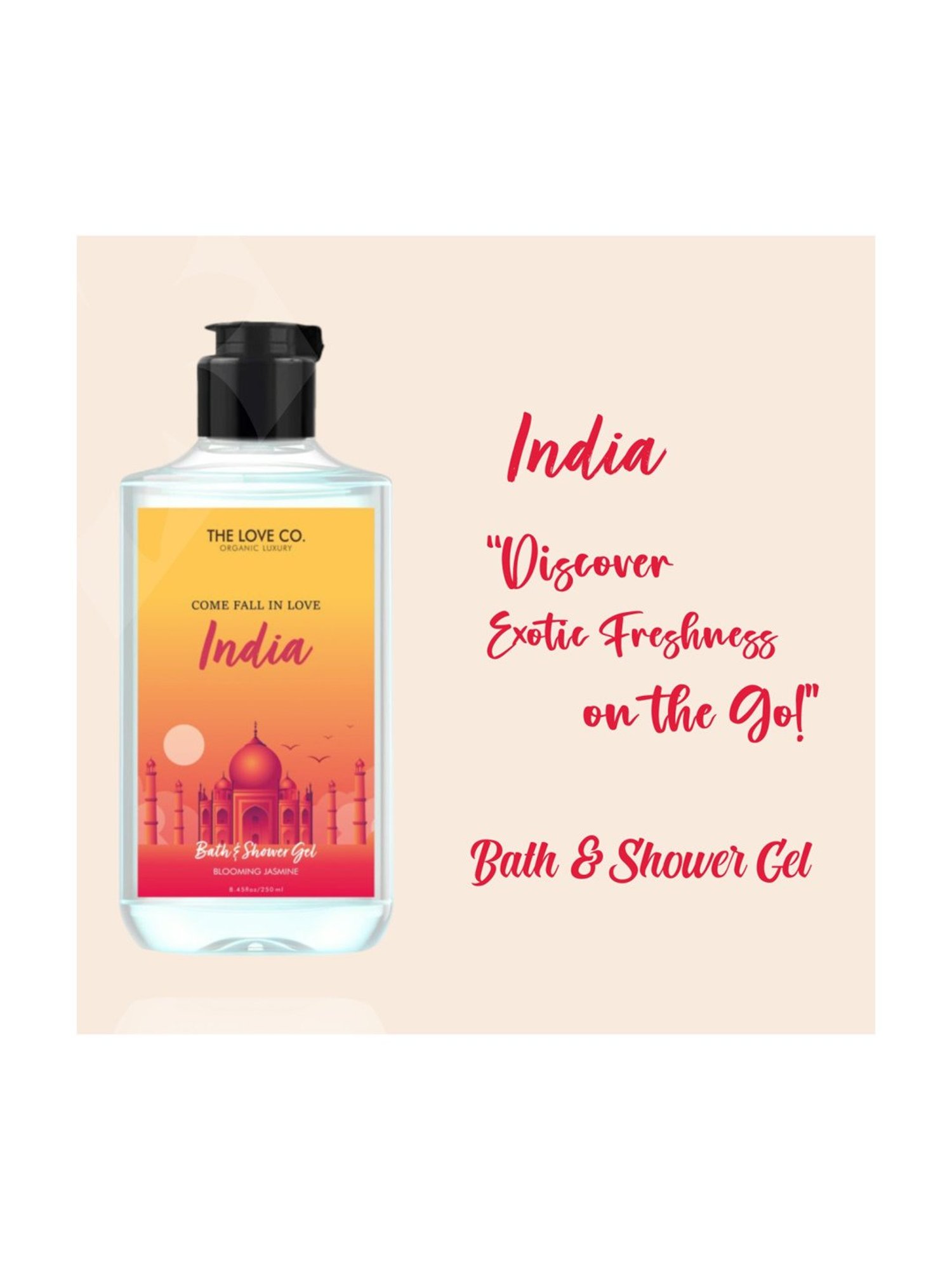 The Love Co. India Bath & Shower Gel - 250 ml