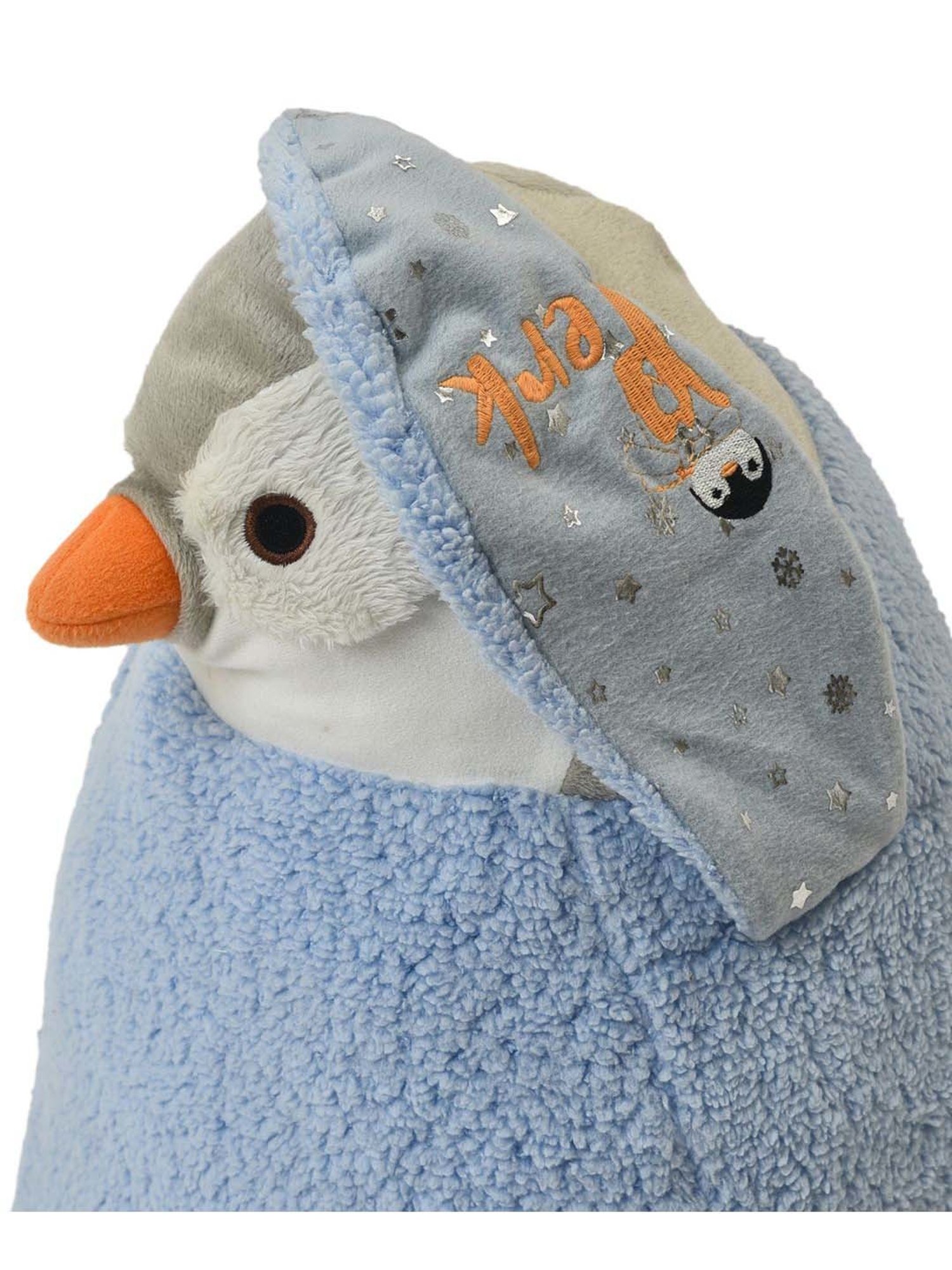 MiArcus Kids Blue & Orange Penguin Plush Toy