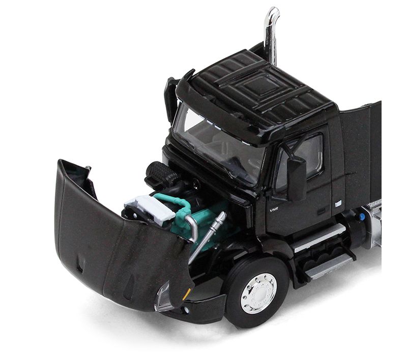 Volvo VNR 300 Day Cab Sable Black Metallic 1/50 Diecast Model Car by First Gear