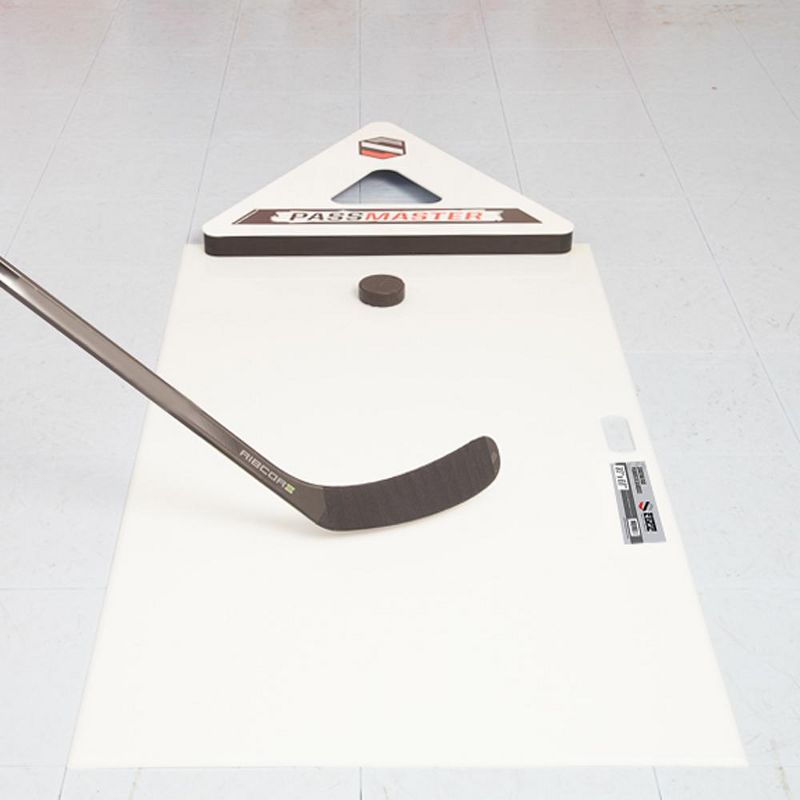 EZ Goal Folding Metal Hockey Goal with Targets - 6' x 4'