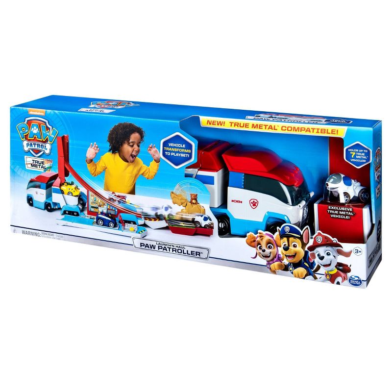 PAW Patrol Launch'N Haul Patroller Transforming Track Set