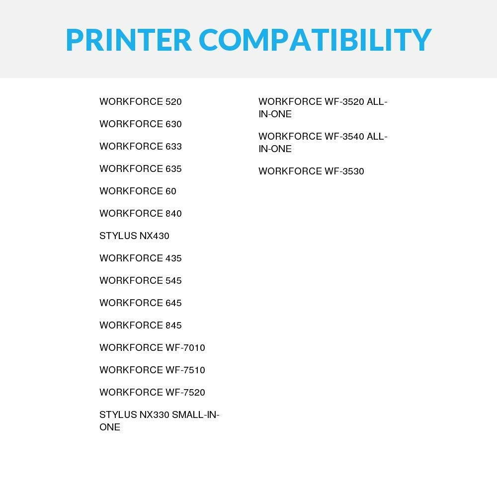 Speedy Inks - Compatible Ink for Epson 126 Cartridges, set of 10: 4x T126120 Black, 2x T126220 Cyan, 2x T126320 Magenta, 2x T126420 Yellow | For use in Epson Stylus NX330, NX460 & More