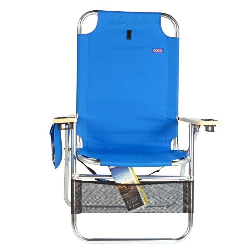 Copa Big Papa 4 Position Folding Aluminum Beach Lounge Chair