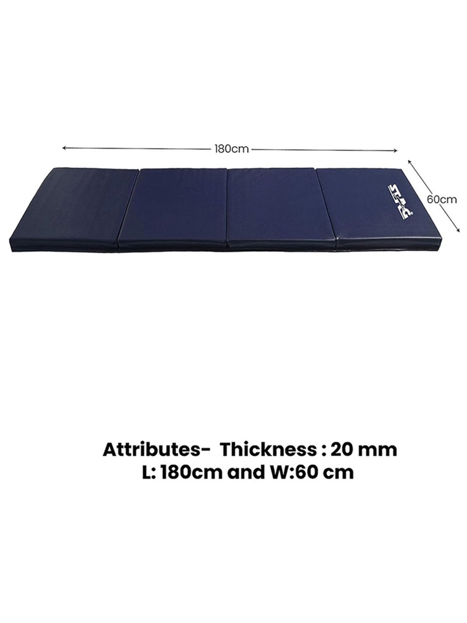 Stag Global Multi-Purpose Fitness Mat (Blue) Size - 180x60