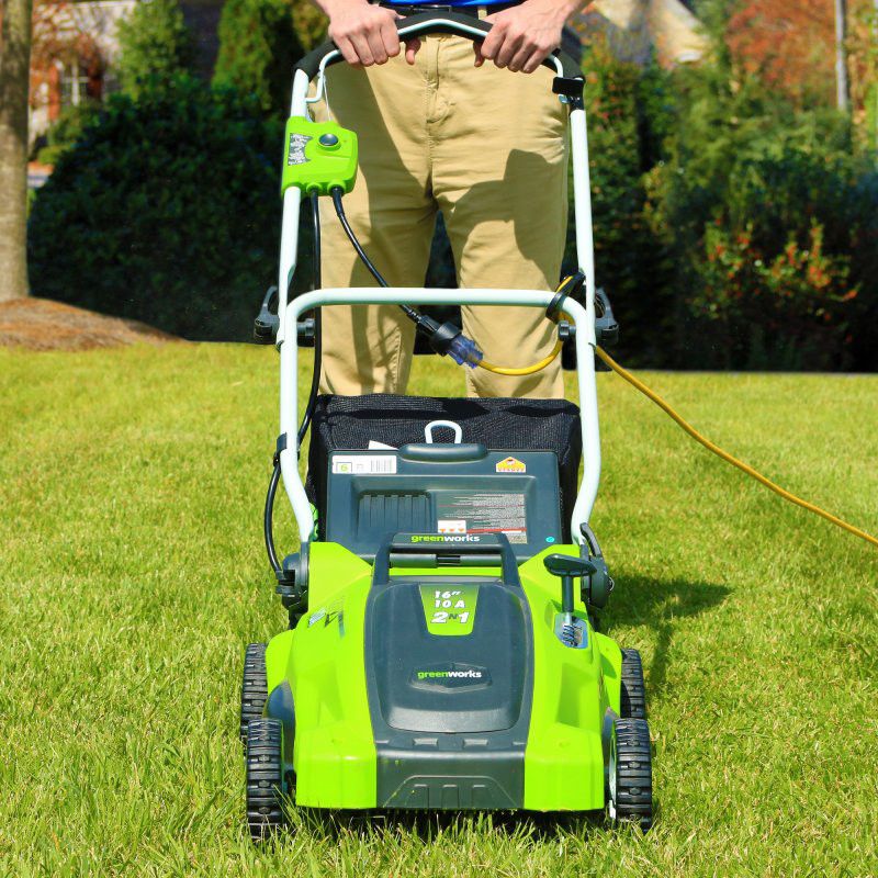 Sun Joe 14" 28 Volts Cordless Lawn Mower - Green