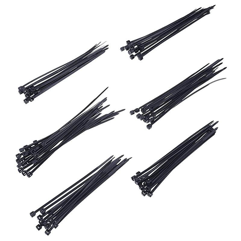 6 Inch Nylon Cable Ties Zip Ties Selflocking 1000 Pack