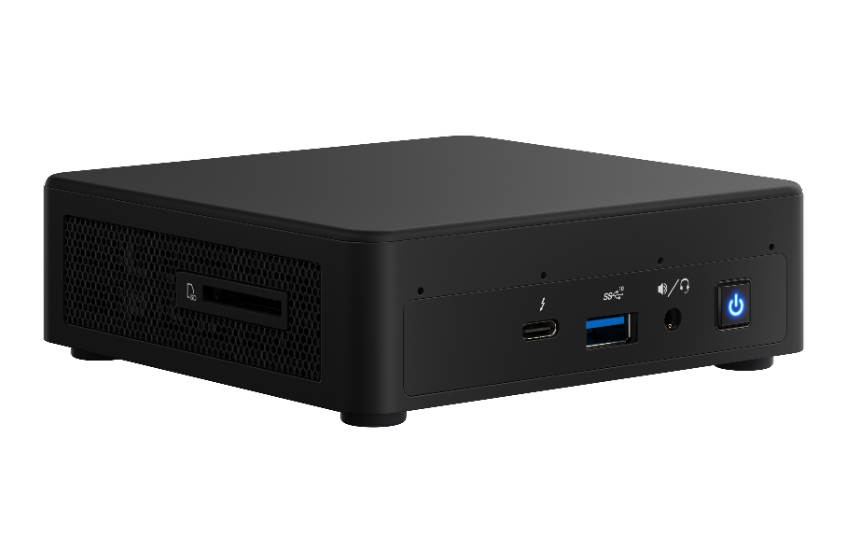 Intel NUC11PAHi5 Mini PC,11th Gen Intel Core i5-1135G7, DDR4 RAM, SSD,Wifi6,Bluetooth 5.0,2*Thunderbolt,HDMI,Dual Monitor Capable,Support 4 screens and 8K,Windows 10
