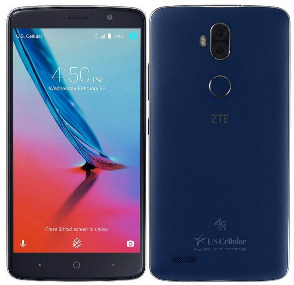 ZTE Blade Max 3 | Tracfone | Blue | 16 GB