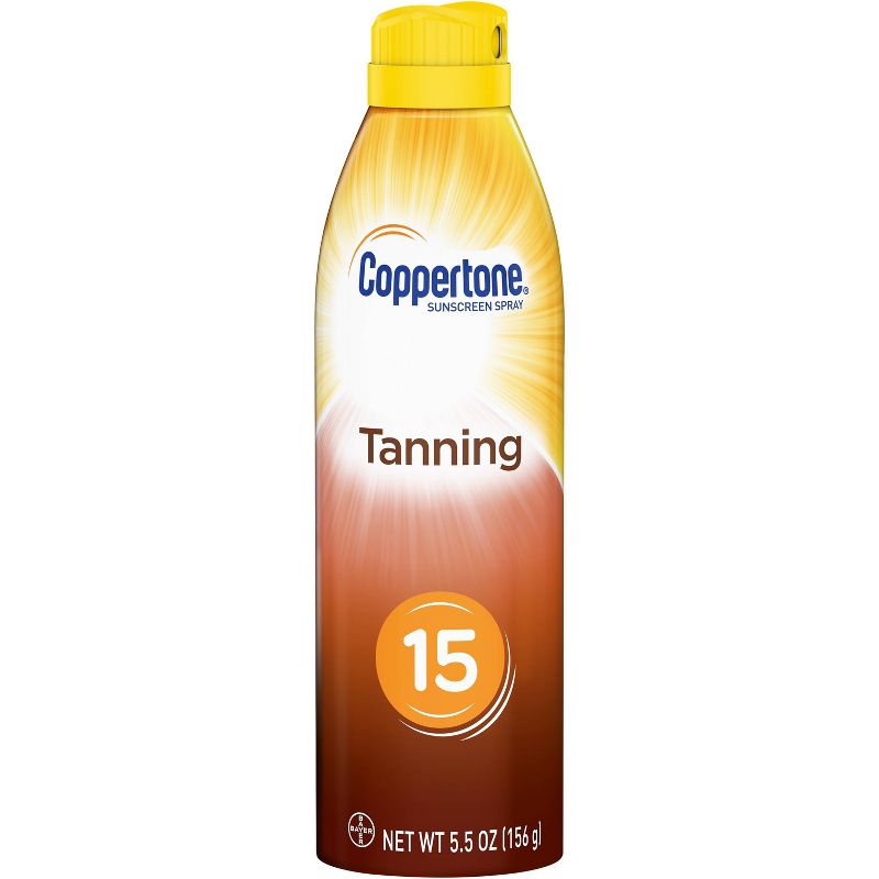 Coppertone Tanning Dry Oil Sunscreen Spray - SPF 15 - 6oz