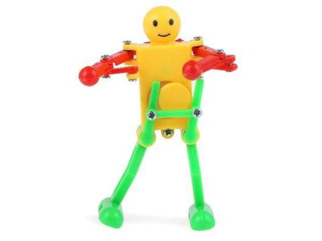 Clockwork Spring Wind Up Dancing Robot Toy Gift for Children Kid