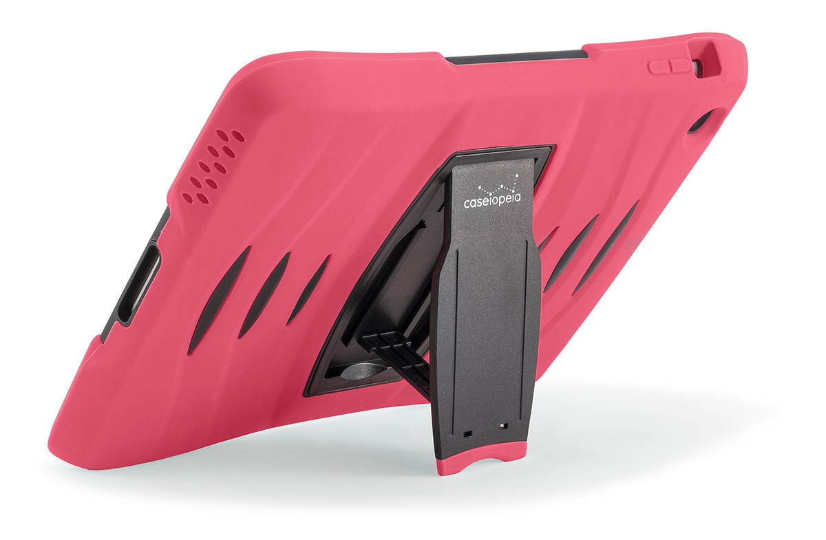 Caseiopeia Keepsafe Kick Rugged Heavy Duty iPad 2/3/4 Case with Kickstand and Screen Protector Designed for Kids and Schools