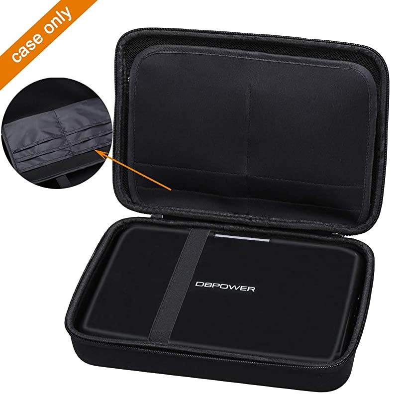 Hard Carrying Travel Storage Case, for DBPOWER 10.5" Portable DVD Player (Black-New Version)