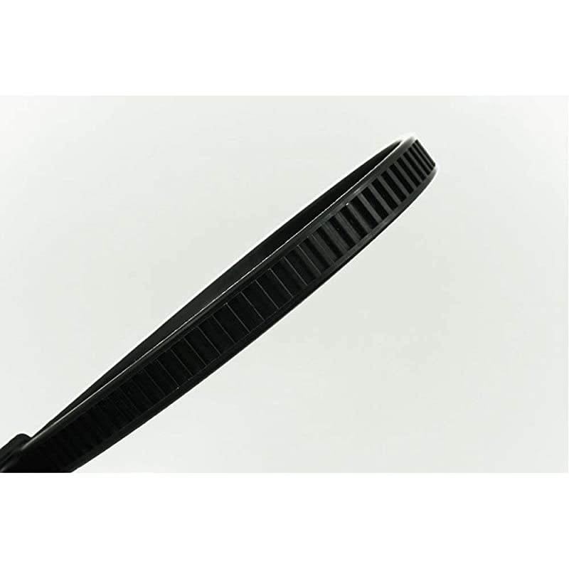 Disposable Zip Tie Handcuffs Black Flex Cuffs 10 PCS Double Locking Zip Ties Restraints Black Nylon Cable Tie Heavy Duty Tensile Strength 250 LBS | Length 27 12quotBlack