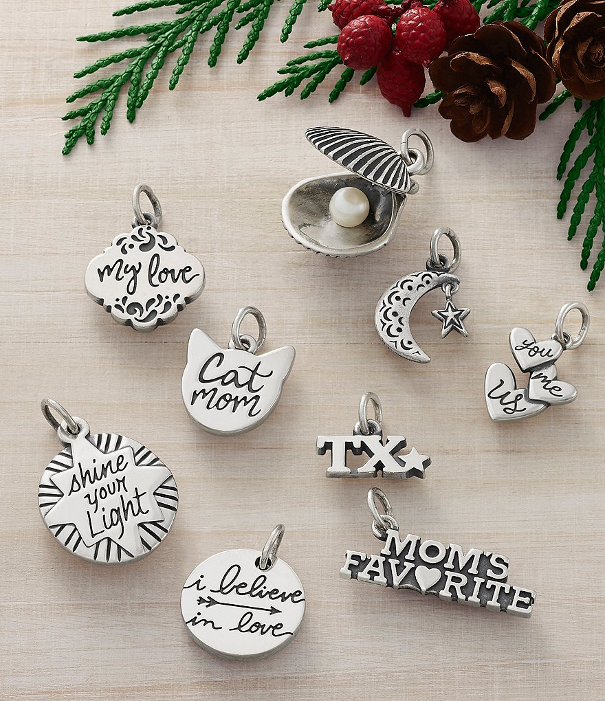 James Avery #double;Cat Mom#double; Charm