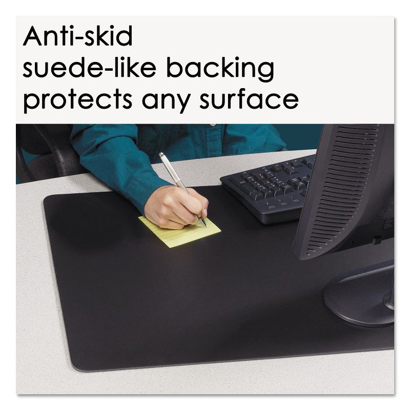 Artistic Rhinolin II Desk Pad with Microban 36 x 24 Black LT812MS