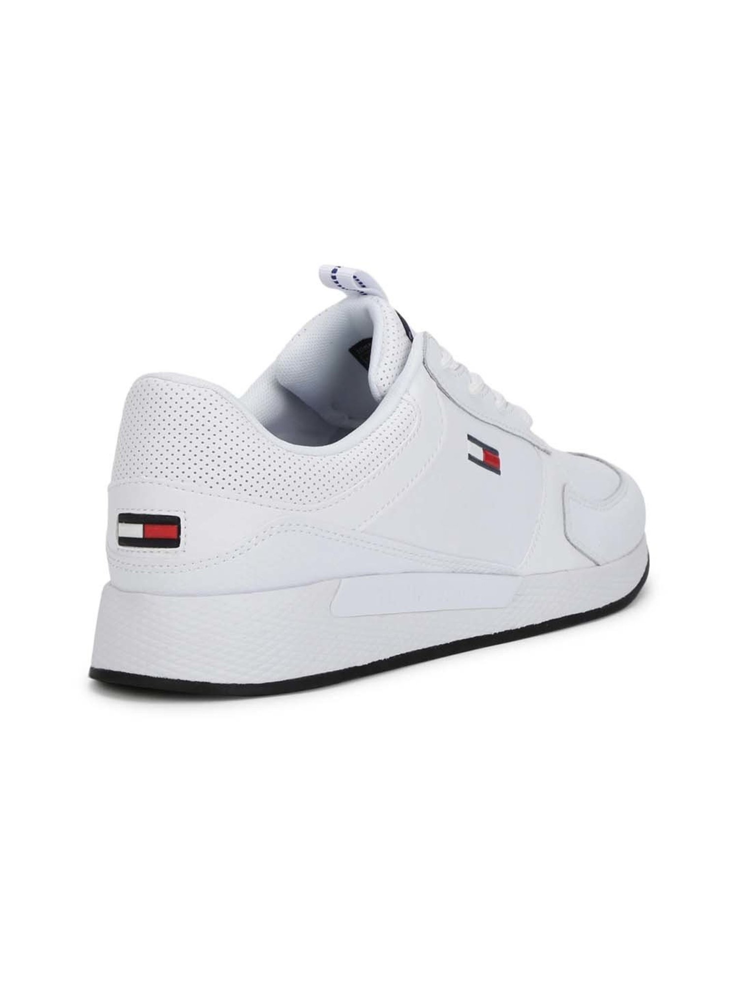 Tommy Hilfiger Men's White Casual Sneakers