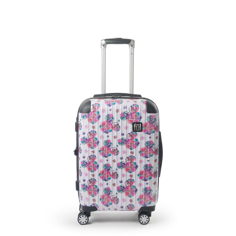 FUL Disney Minnie Mouse Printed 21" Hardside Rolling Suitcase - Floral