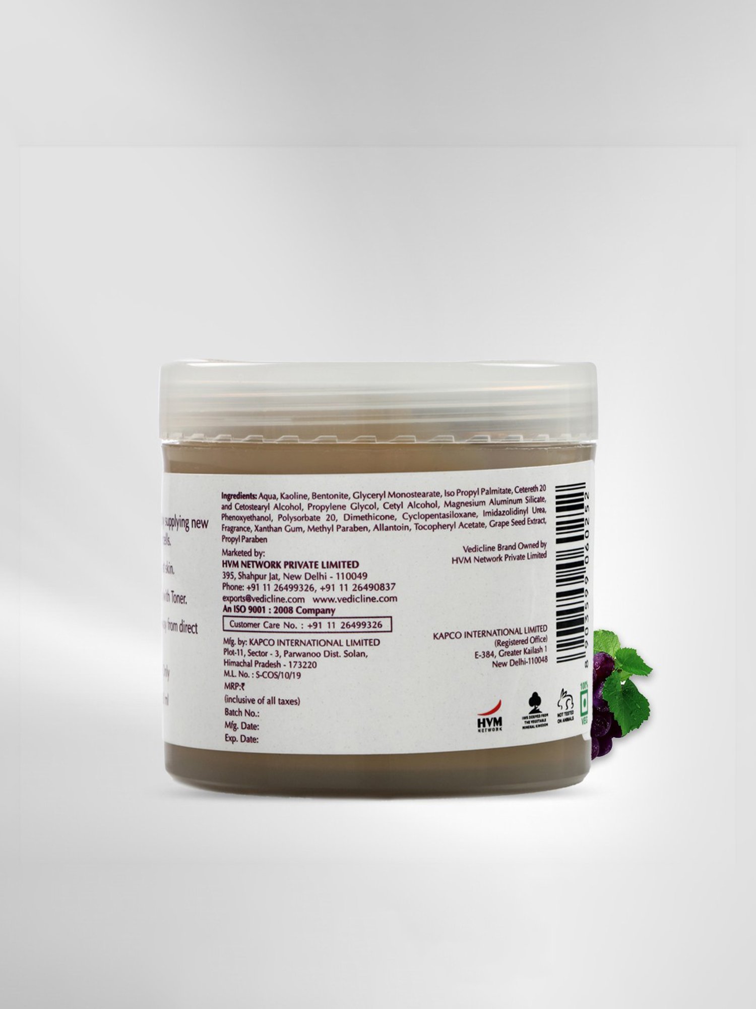 Love Earth Haldi Chandan Rose Face Pack - 50 gm