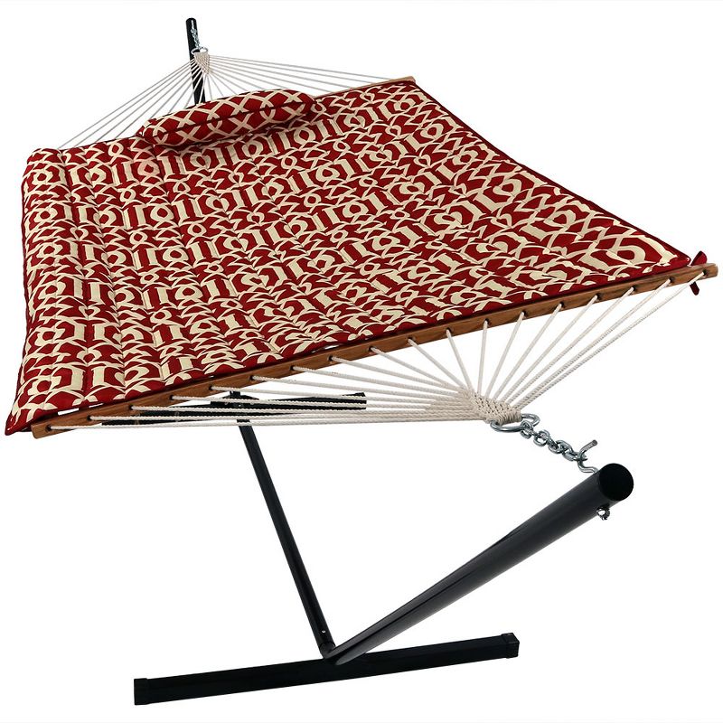 Key West Quilted Stripe Hammock - Blue