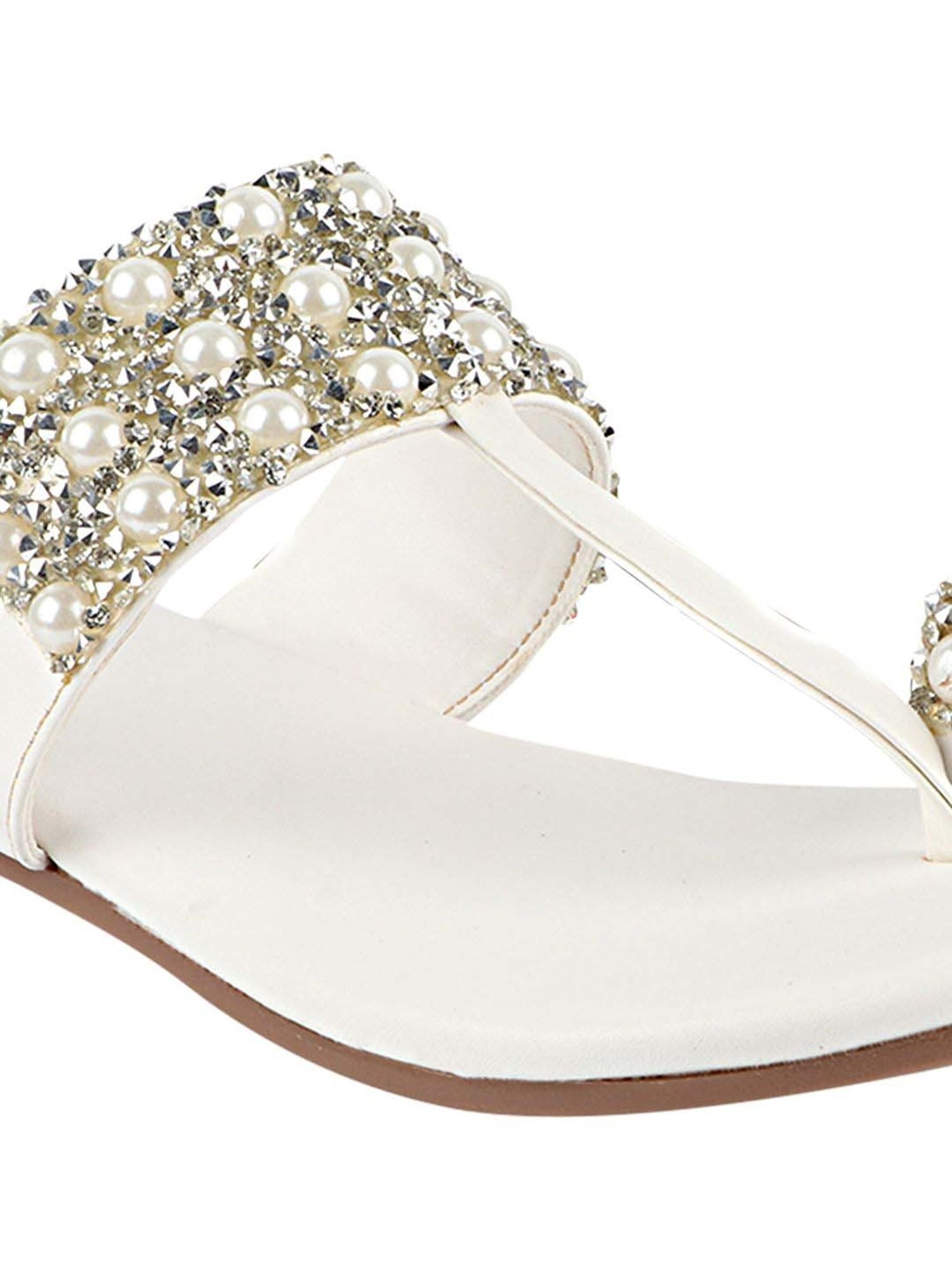 Shoetopia Kids Black Toe Ring Sandals