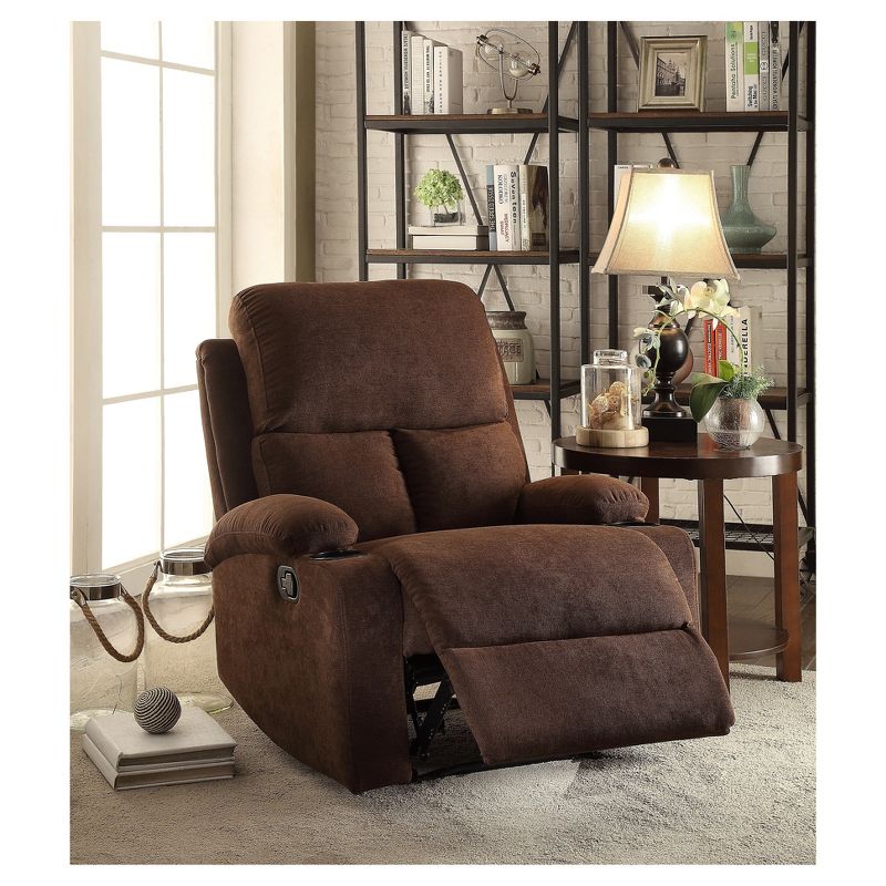 Accent Chairs Chocolate - Acme Furniture