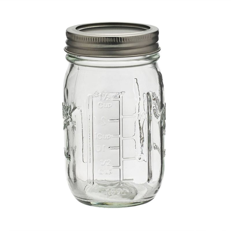 Masontops Pickle Pipe and Pickle Pebble Mason Jar Fermentation Kit - Wide