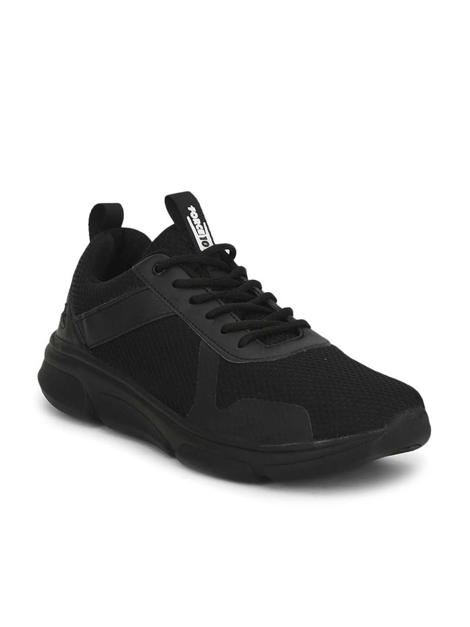 Force 10 by Liberty Men's Black Running Shoes