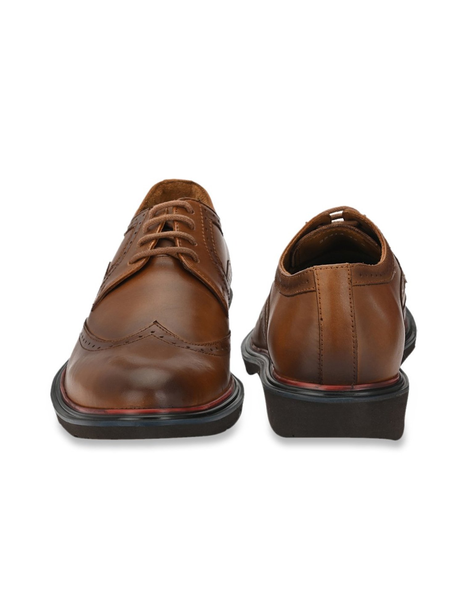Delize Men's Tan Derby Slip-Ons