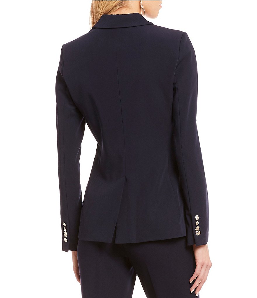 Tommy Hilfiger Peak Lapel One-Button Jacket