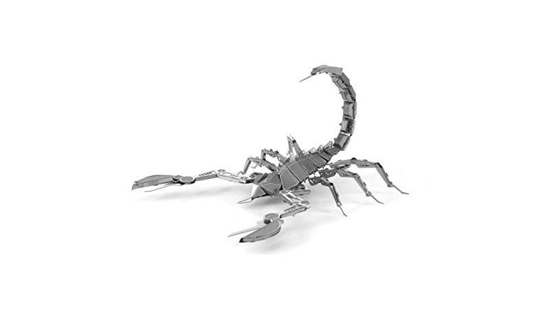 Metal Earth Scorpion 3D Metal Model Kit, Arthropods Series, Moderate Difficulty, 1 Sheet
