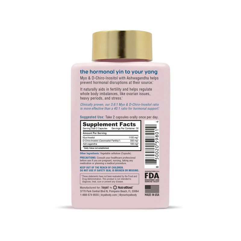 Loyal Balanced Goods Endocrine & Ovarian Support - 60ct