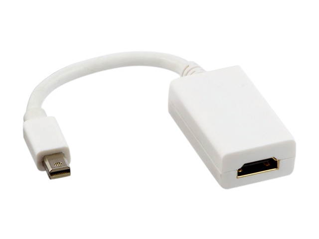 Unirise MDPHDMI-06I-ADPT 6.5 in. HDMI to DP Cable