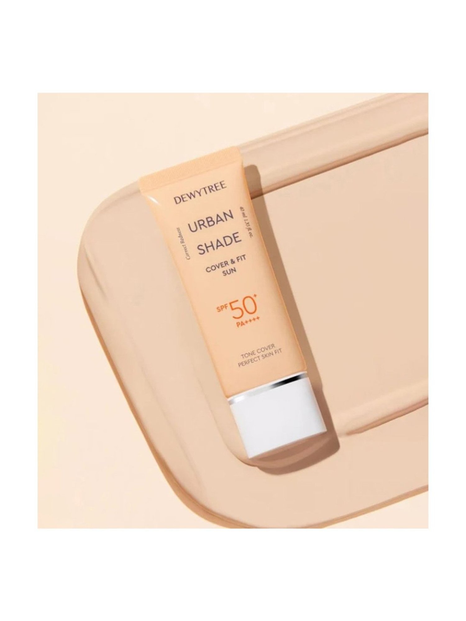 Dewytree Urban Shade Cover & Fit Sun SPF 50+ PA++++ - 40 ml