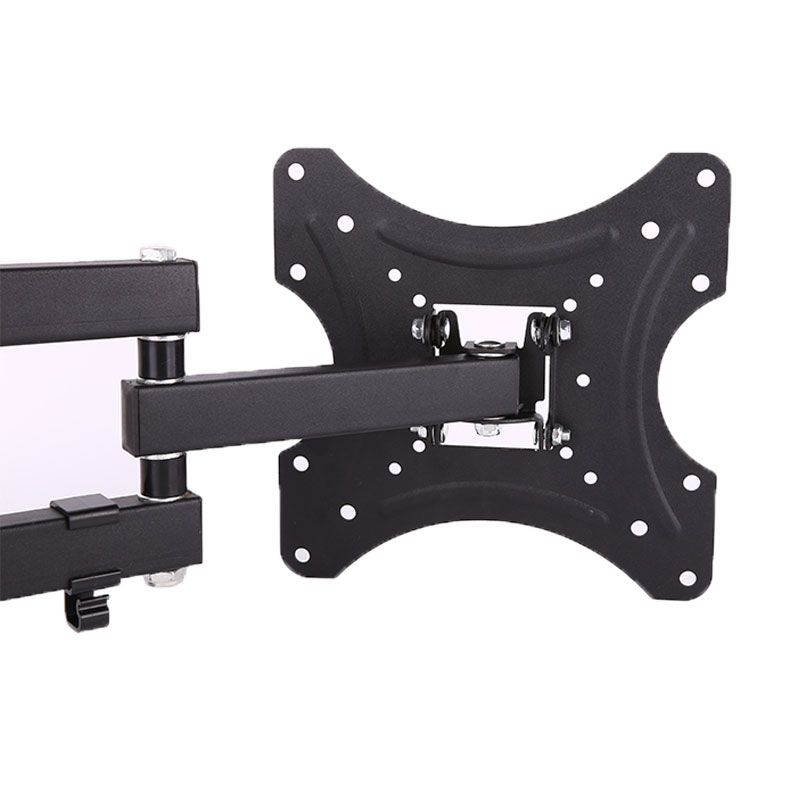 14-42inch Stand Rack Strong Bearing Iron Easy Install Wall Mount Support Hanging Adjustable Angle Universal Durable TV Bracket