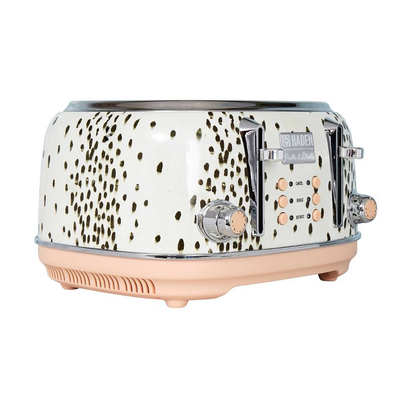 Haden Margate Poodle & Blonde 4-Slice Wide Slot Toaster