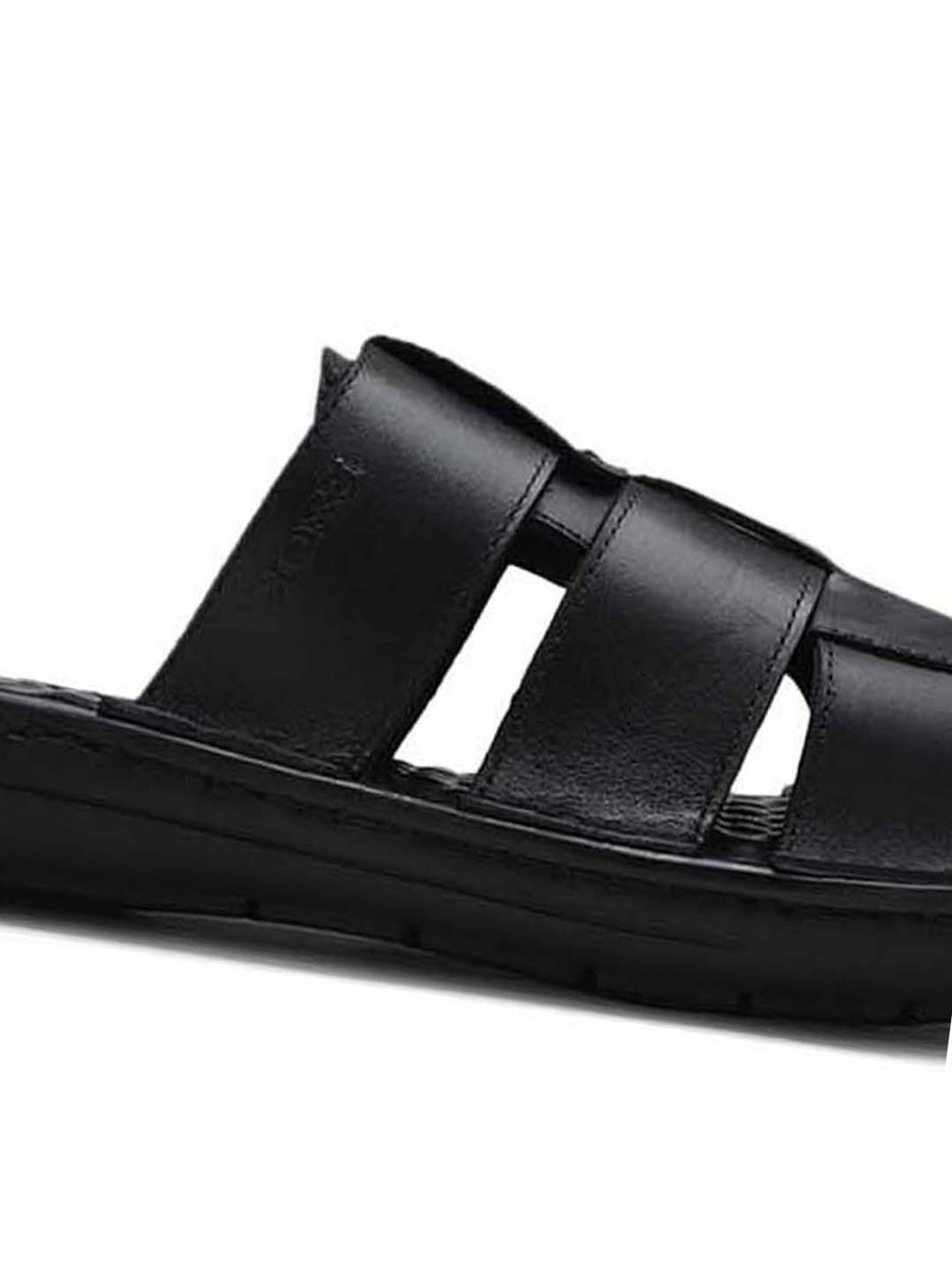 EZOK Men's Black Casual Sandals