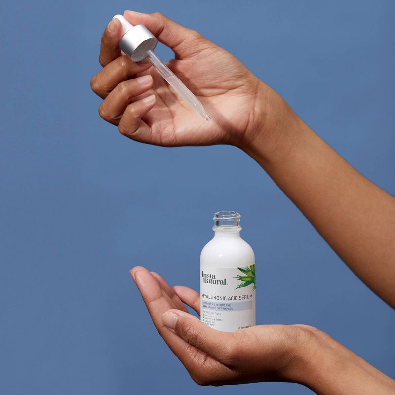 InstaNatural Hyaluronic Acid Serum for Face – 2 fl oz