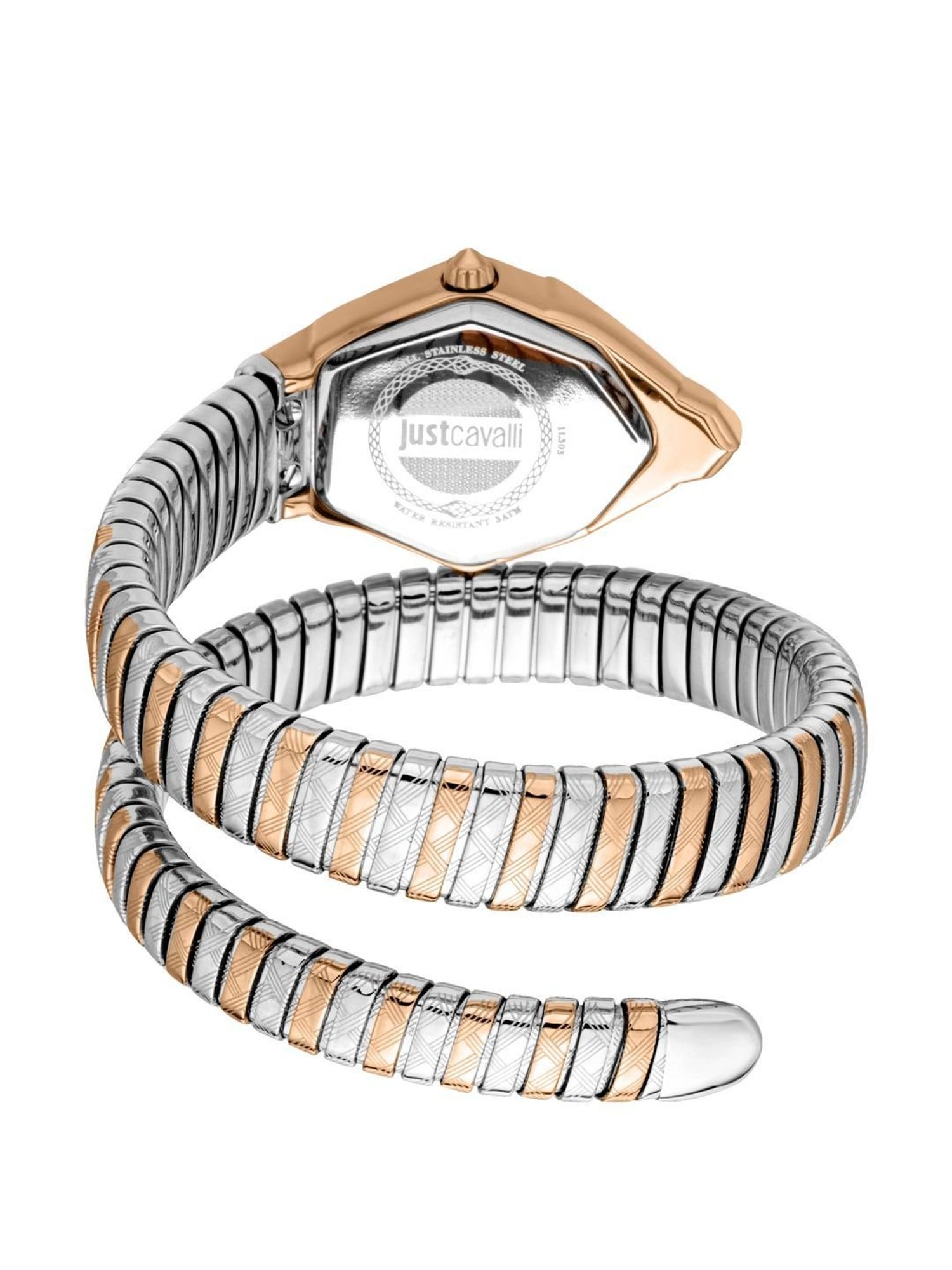 JUST CAVALLI JC1L303M0065 Ornato Snake Analog Watch for Women