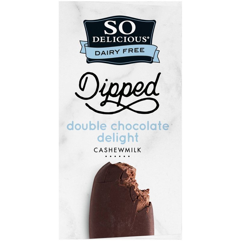 So Delicious Dairy Free Double Chocolate Frozen Dessert Bar - 2.3oz