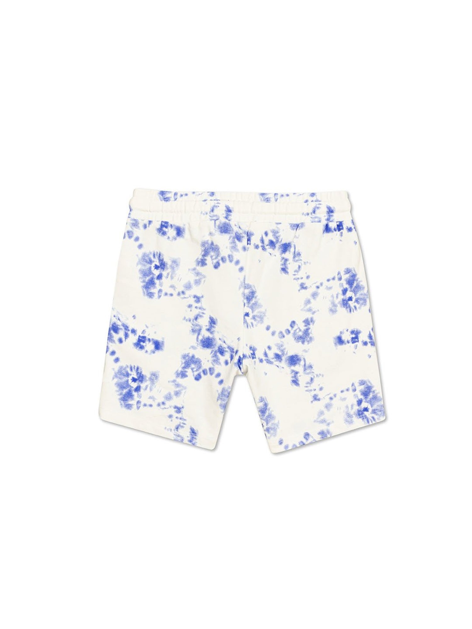 H by Hamleys Kids White & Blue Printed Shorts
